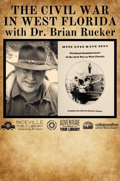 Brian Rucker Civil War History event graphic