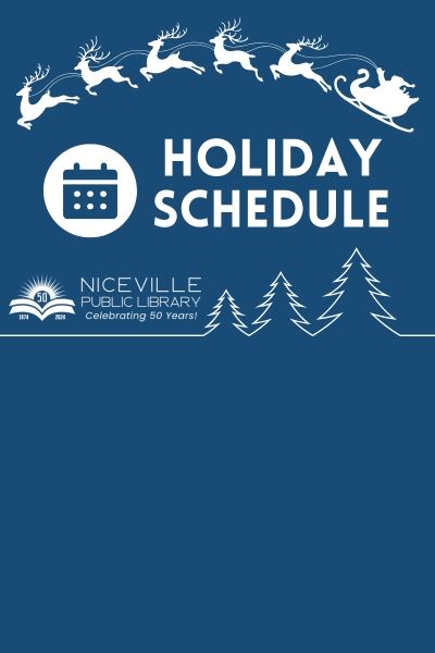 Niceville Library Holiday Schedule logo