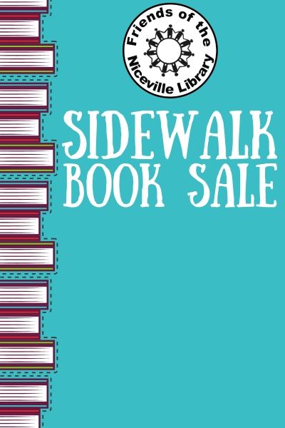 FOL Sidewalk Book Sale logo